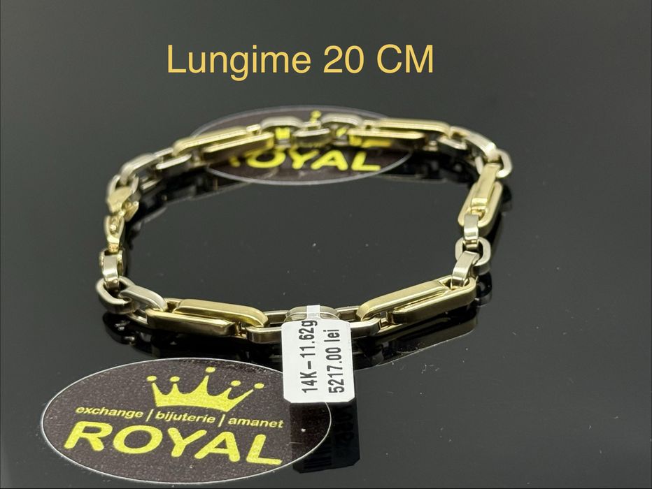 Bijuteria ROYAL : Bratara AUR 14K / 11.62 GR