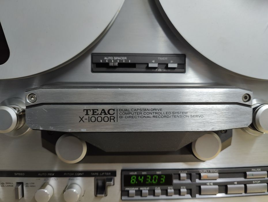 Teac X-1000R +original dust cover