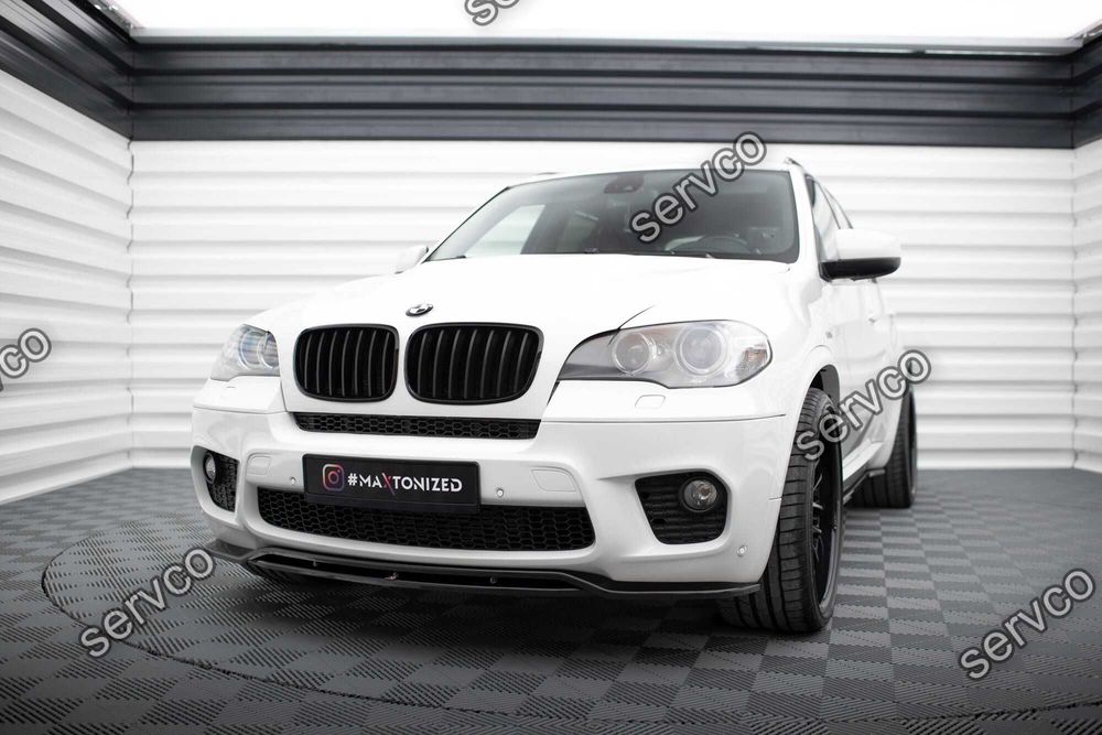 Prelungire bara fata Bmw X5 E70 M-Pack Facelift 2010-2013 v1  Maxton