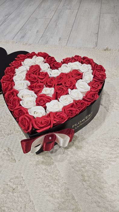 Aranfament din trandafiri de sapun