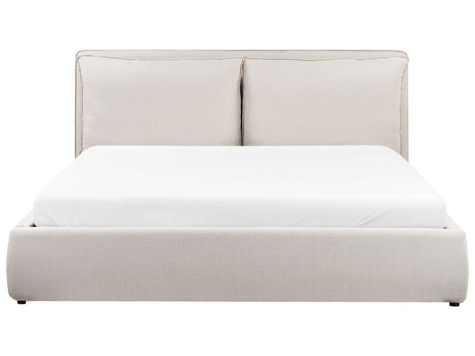 NOU Pat dormitor BAJONNA, 180/200cm, bej