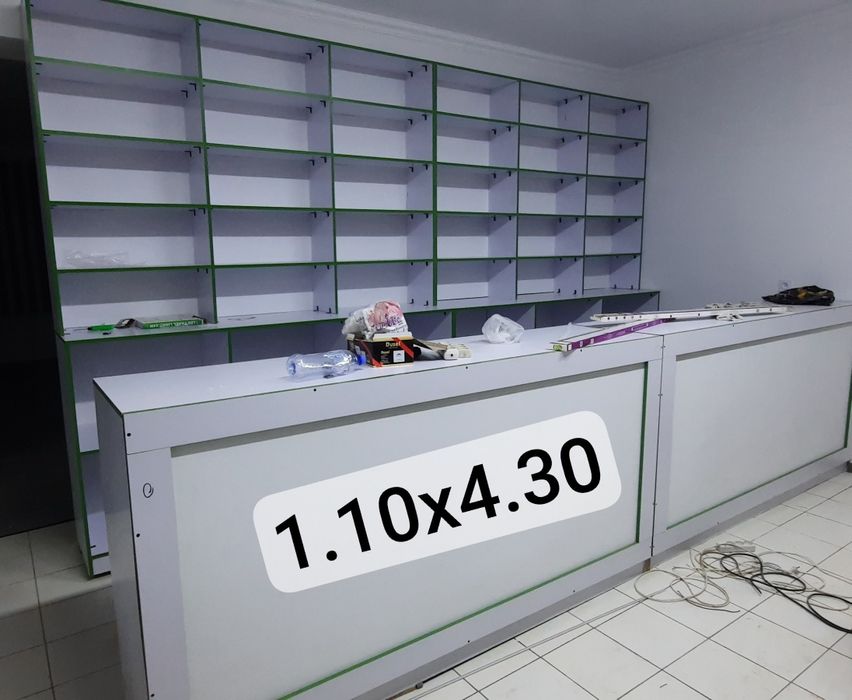 Apteka va magazin uchun polka