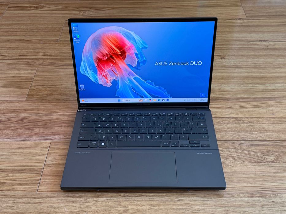 2x14 OLED Asus ZenBook DUO`Ultra 7-155H 16GB LPDDR5 512GB NVMe Батерия 12ч