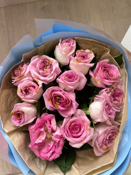 Цветы свежие 5 букетов