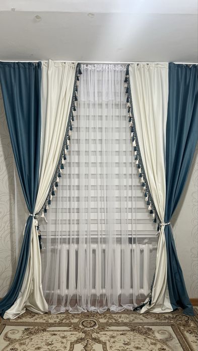 Штор тюлимен 16.000 тенге
