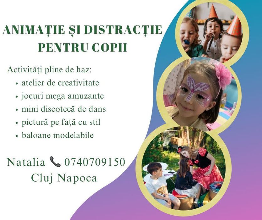 Animator copii Cluj