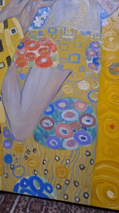 Продам картину! Климт Поцелуй!