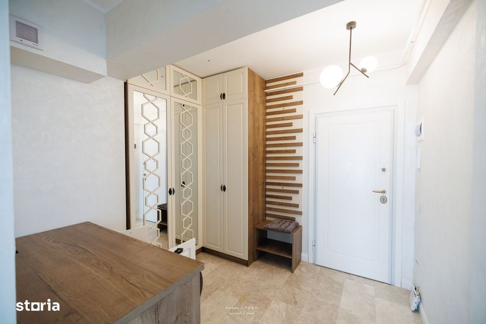 Intabulat! De vânzare apartament 3 camere mobilat premium, Royal Town