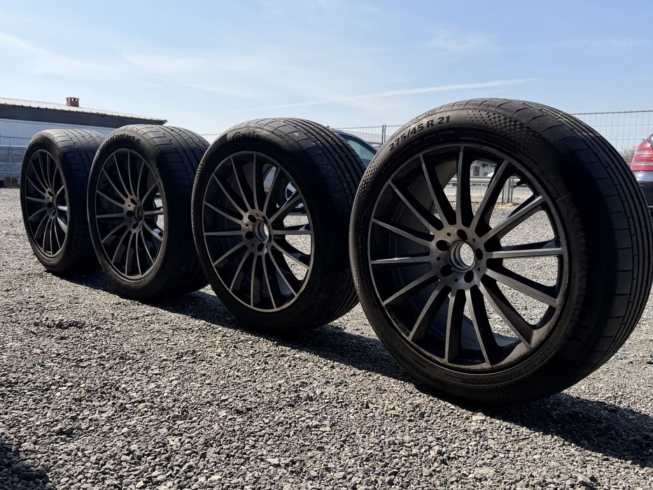 Мерцедес ГЛЕ АМГ Джанти 21 с нови гуми Continental 2025г