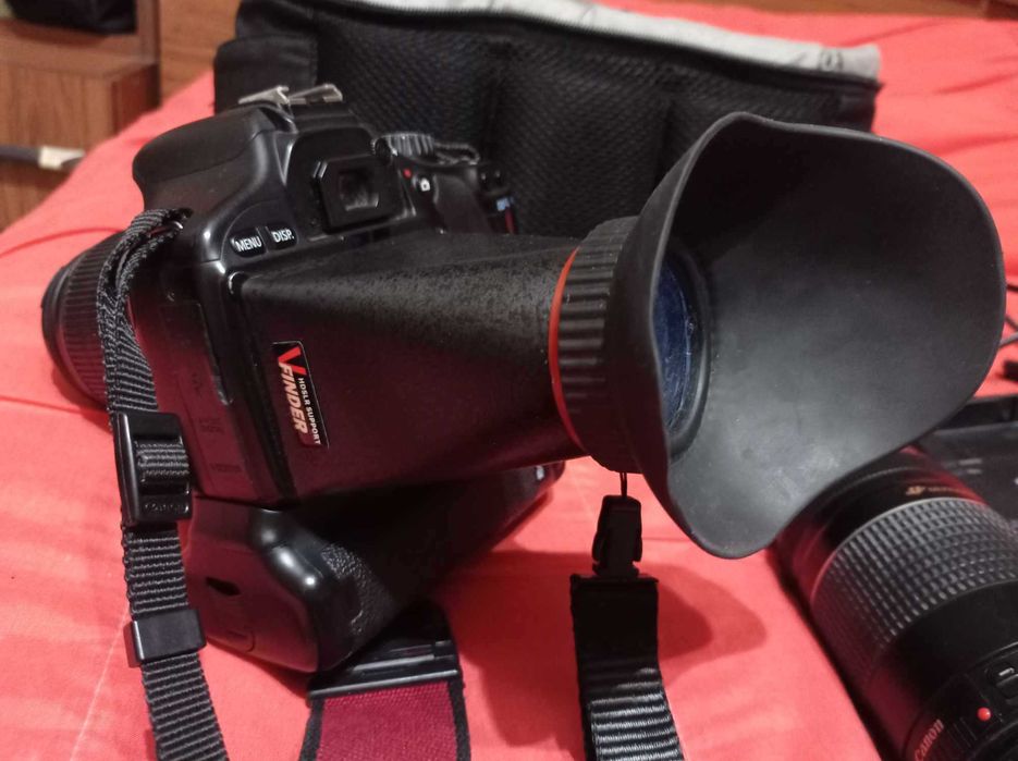 Canon 550d + обективи и аксесоари