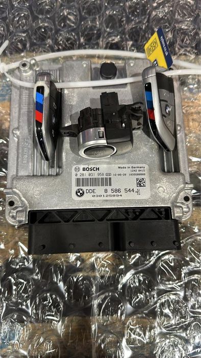 BMW X5 X6 F15 F16 N57D30C N57D30C ECU DDE 8586544 FEM  2 КЛЮЧА
