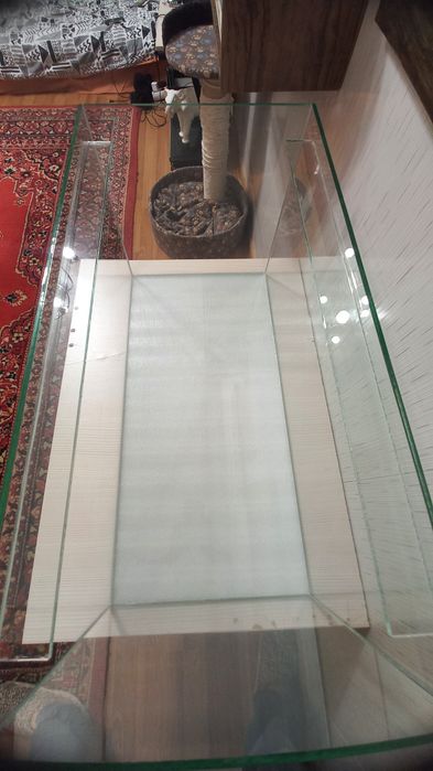 Новый аквариум 85 литров, 6мм стекло