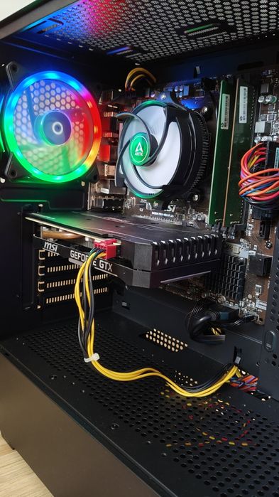Pc gaming Ryzen 5 5500/Gtx 1660 Ti/16gb ram Gta V Fortnite Cs 2