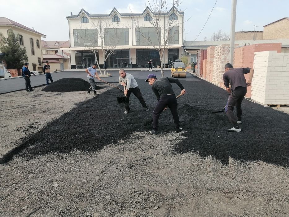 Асфальт килиш хизматлари