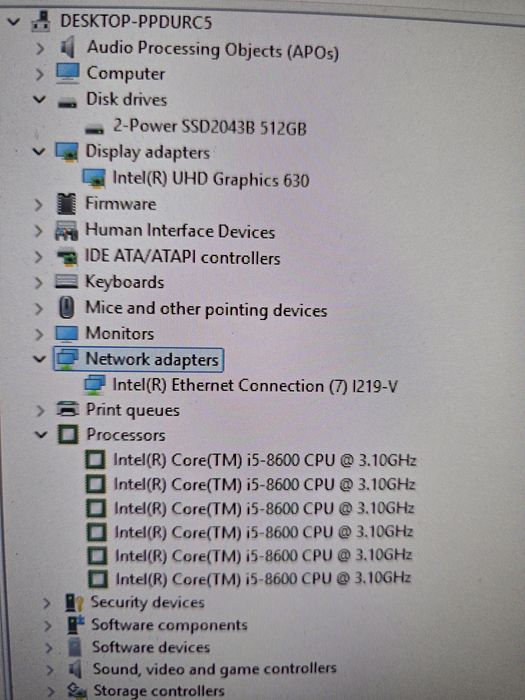 Calculator Fujitsu Esprimo D738 I5-8600 16Gb RAM SSD 512