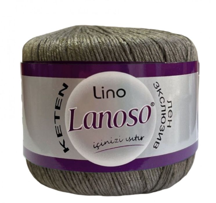 Пряжа для вязания Lino Lanoso