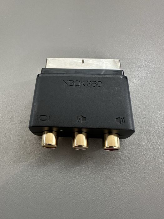 Adaptor orig. Xbox 360/Play StationRCA to SCART, 35 lei, doar in Cluj