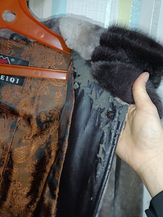 Шуба натуральная — мутон.