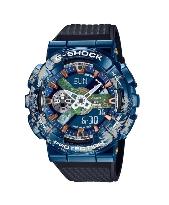 Ceas SPORT Casio g shock gm110 metal ,EARTH LIMITED,NOU,Garantie 2 ani
