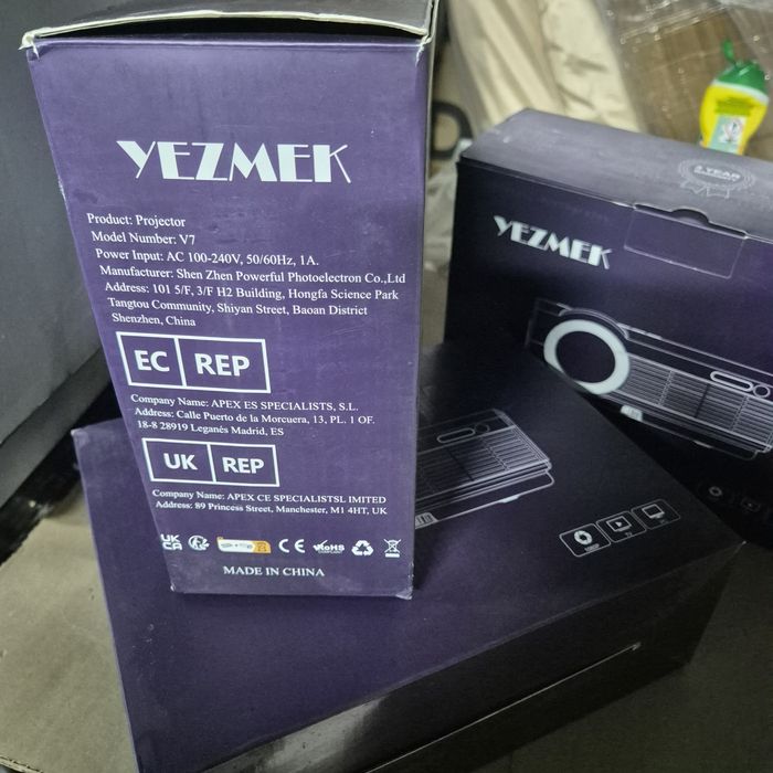 Промо Цена!5G Wi-Fi Проектор300 ANSI лумена Bluetooth