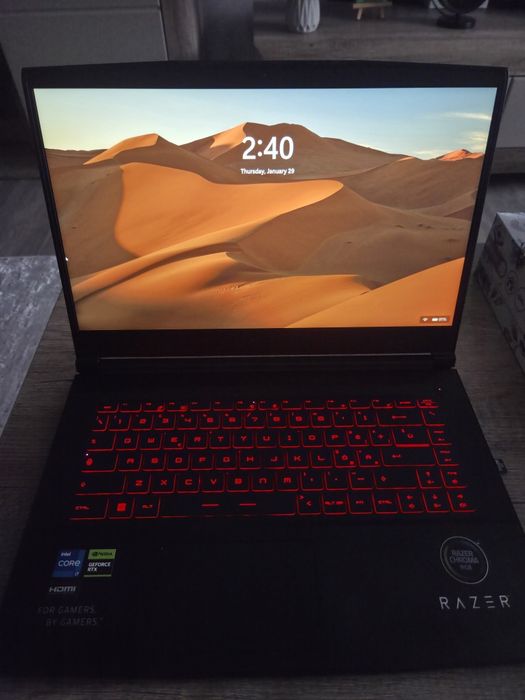 Laptop gaming MSI GF63 12UDX