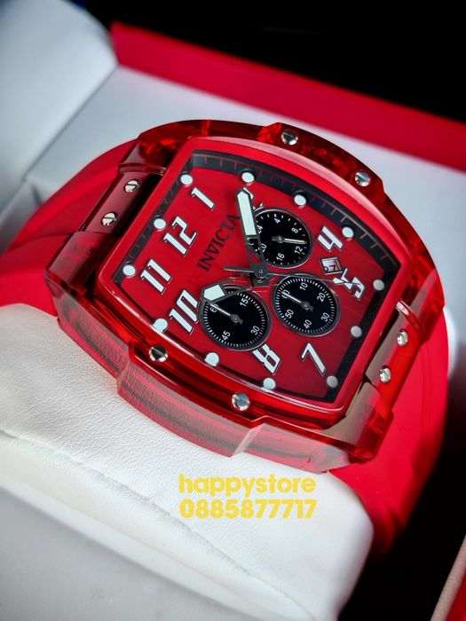 INVICTA Ghost Red 47 mm, Инвикта нов ръчен часовник