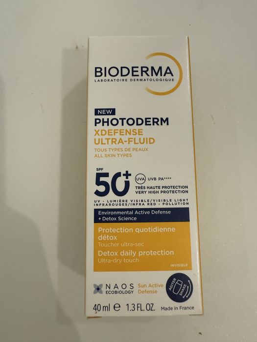 Bioderma X-defance spf50+, La-roche 50 + флуид пигмент