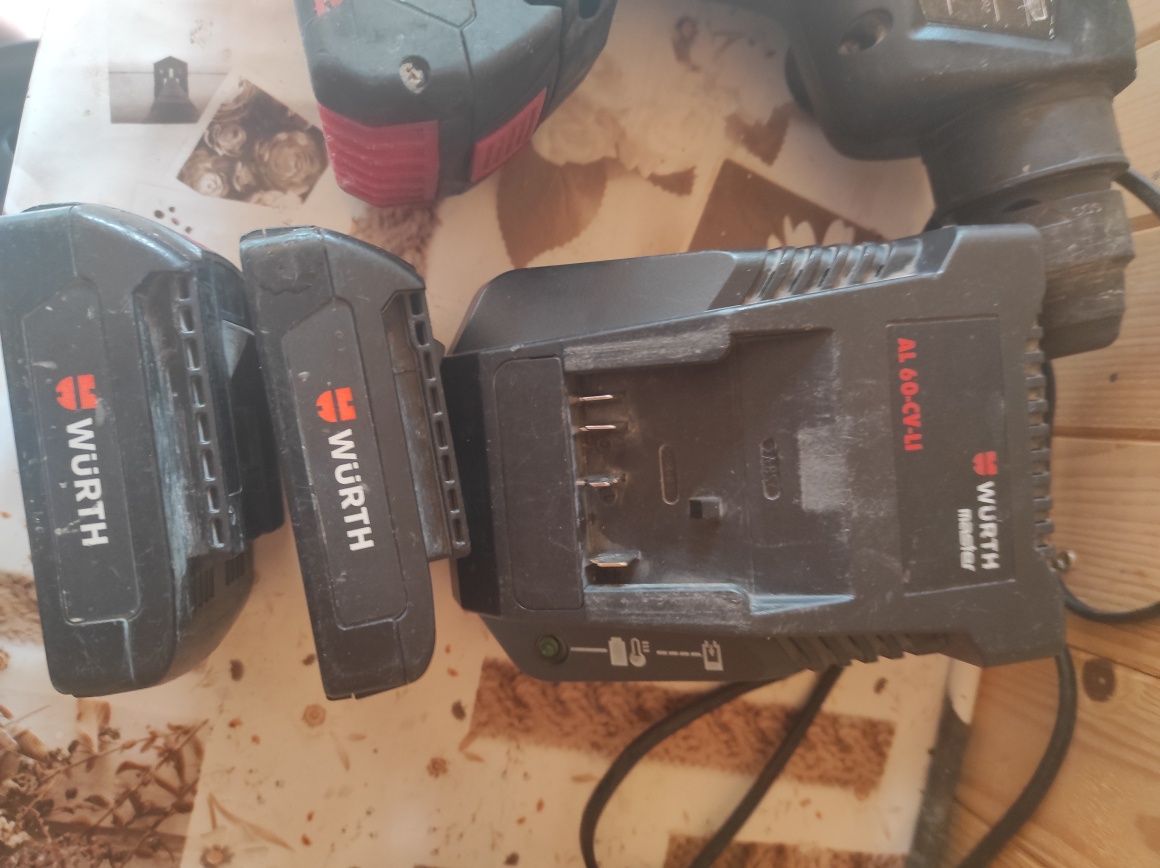 Акумулаторен безчетков перфоратор Wurth (Bosch) 18v гр. Хисаря • OLX.bg