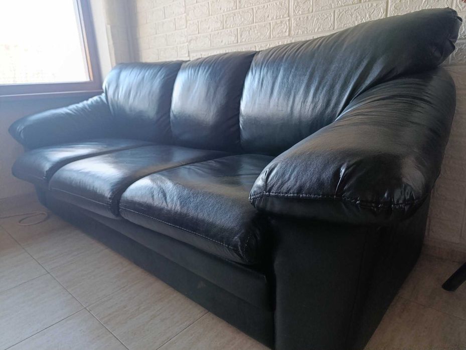удобен кожен диван