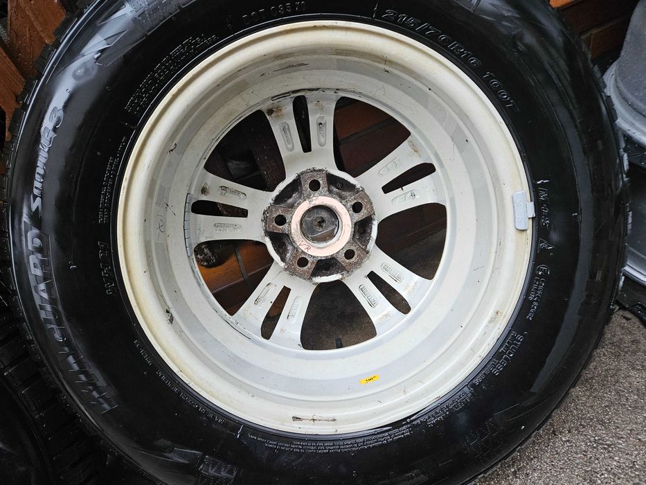 Лети джанти 16" 5х114,3  гуми 215/70/16