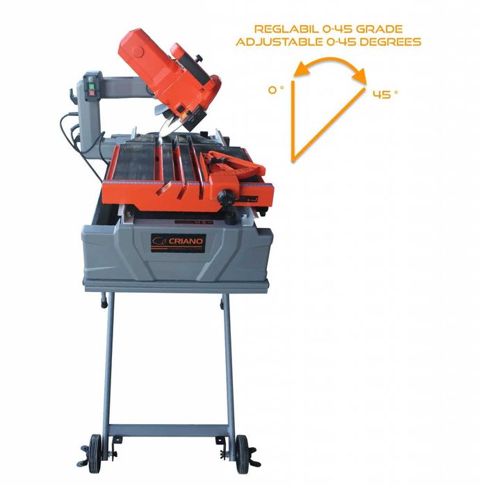 Masina electrica de taiat gresia, faianta, piatra, caramida, materiale dure, 61cm, 1650W, PRO - CNO-TE250X