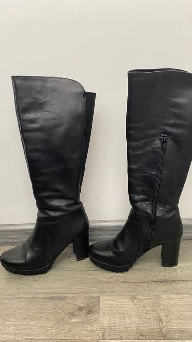 Дамски ботуши от естествена кожа 36