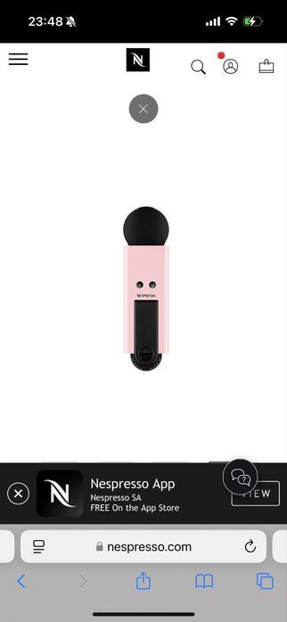 nespresso chiara ferragni aparat cafea