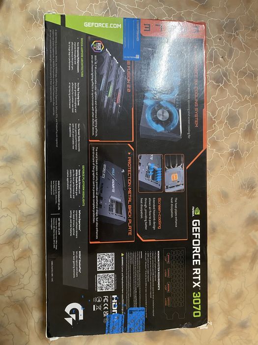 Rtx 3070 eagle 8гб. Видеокарта, рабочая.