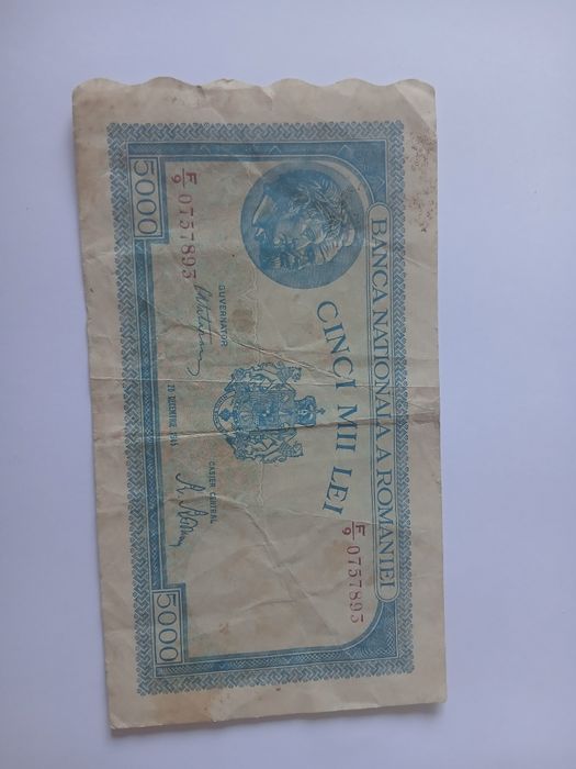 Bacnote vechi de colecție