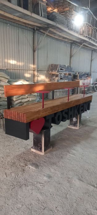 Скамейка металлические