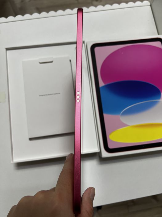 iPad A16, розовый 128 гб. 99% акб