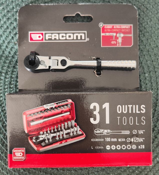 Trusa compacta 1/4 Facom