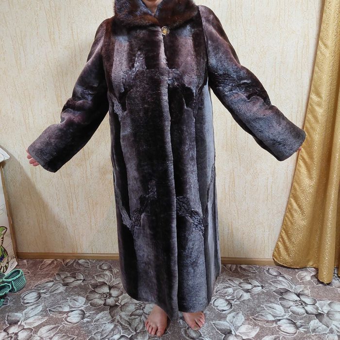 Шуба женская мутон