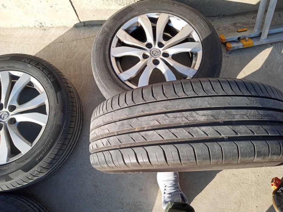 Jante aliaj+cauciucuri de vara pentru Mazda cx7
