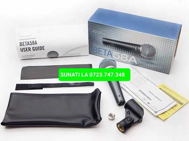 Microfon shure BETA 58 A pt lautari dj inregistrari