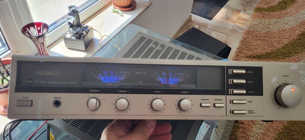 Amplificator Dual cv 1260..  60w 8 ohm 700 lei presonus  plus  1400lei sa vandut..