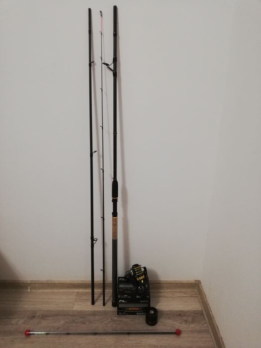 Feeder FL Strategist 3.60 80-150gr +Mulineta FL Strategist 5000