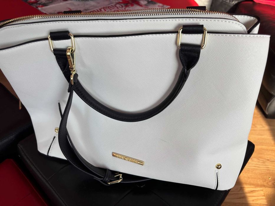 Голяма дамска чанта/38/28/16 см. STEVE MADDEN. Безплатна доставка