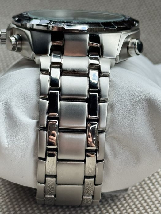 Ceas Geneva Design Limited Edition Gents Dual Time Chronograph