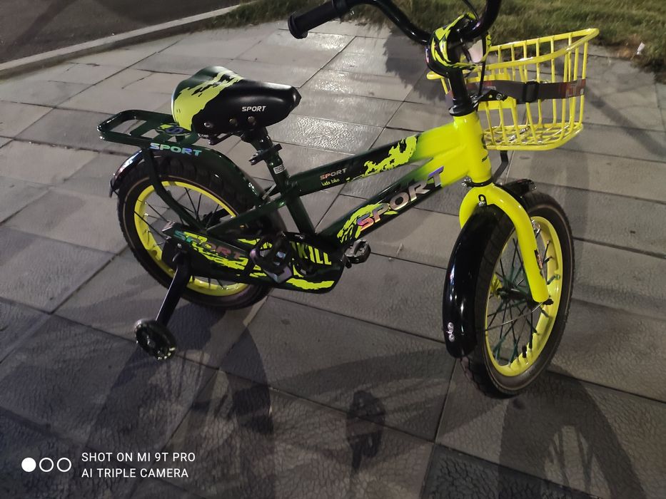 Велосипед новый.