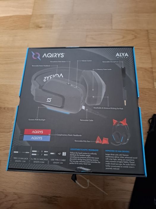 Casti de gaming aqirys alya