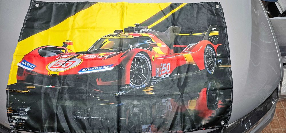 Steag Ferrari 499P nou