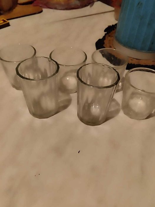 Гранённые стаканы и стопки СССР