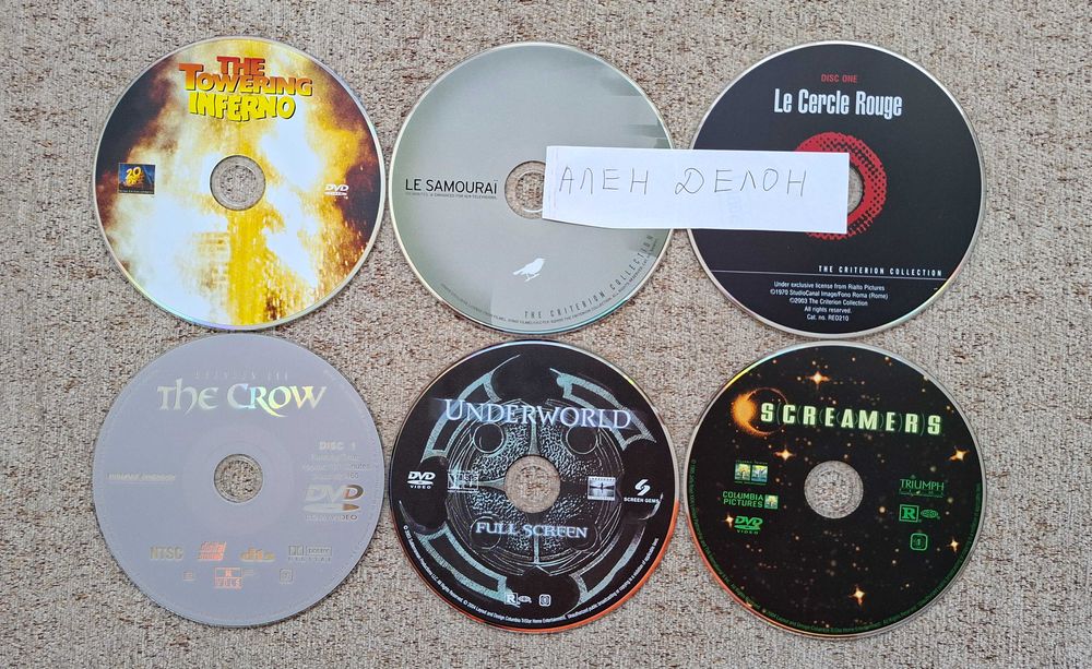 Оригинални Американски DVD дискове , Made in USA